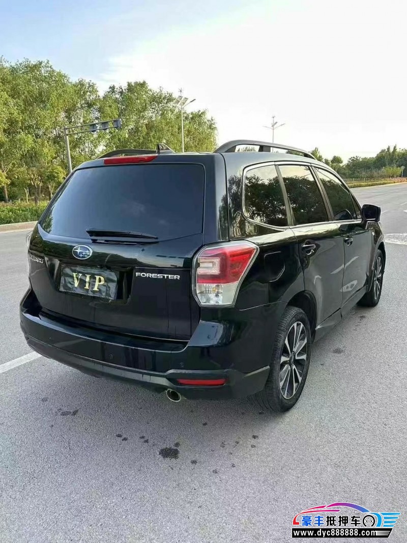 18年斯巴鲁森林人轿车抵押车出售