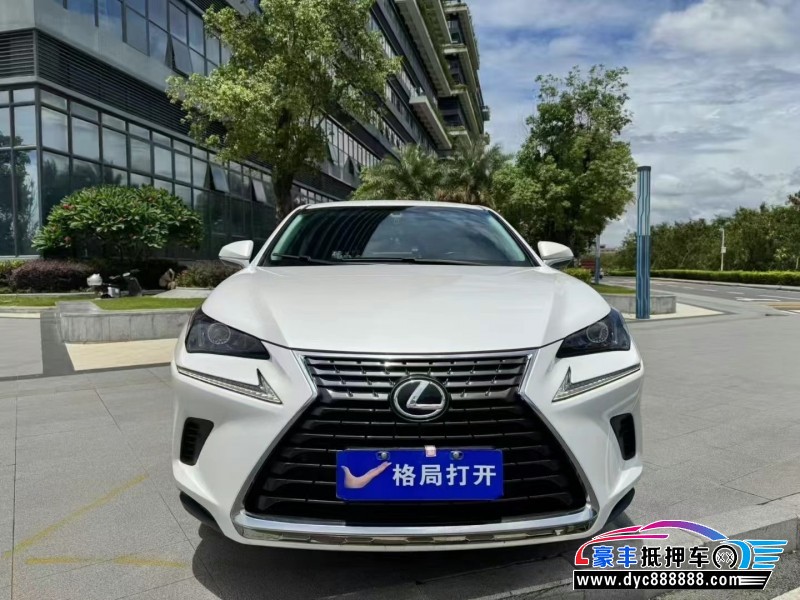 18年雷克萨斯NX轿车抵押车出售
