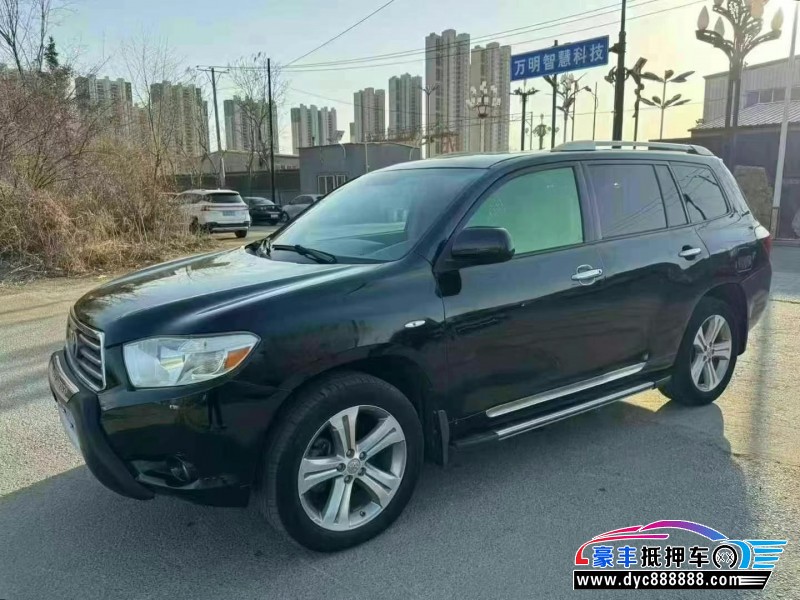 11年丰田汉兰达轿车抵押车出售