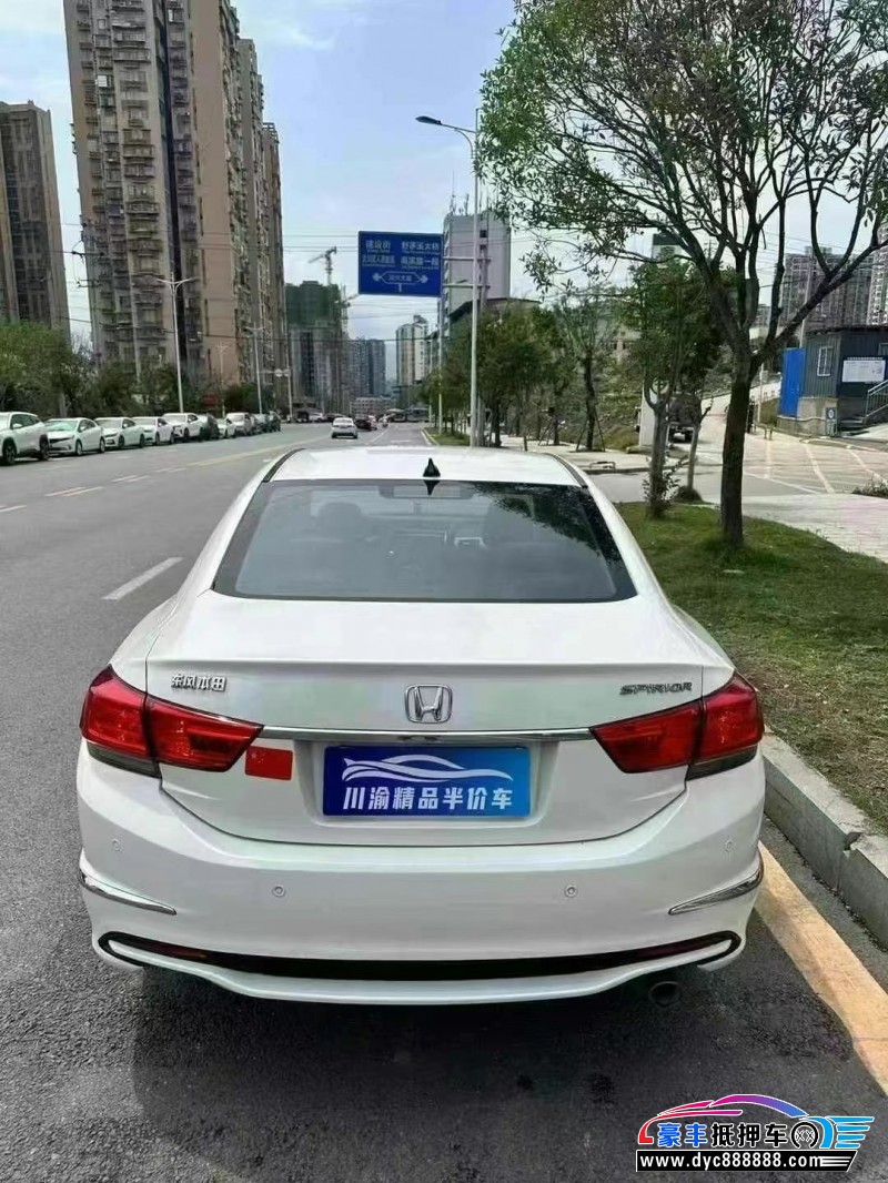 17年本田思铂睿轿车抵押车出售