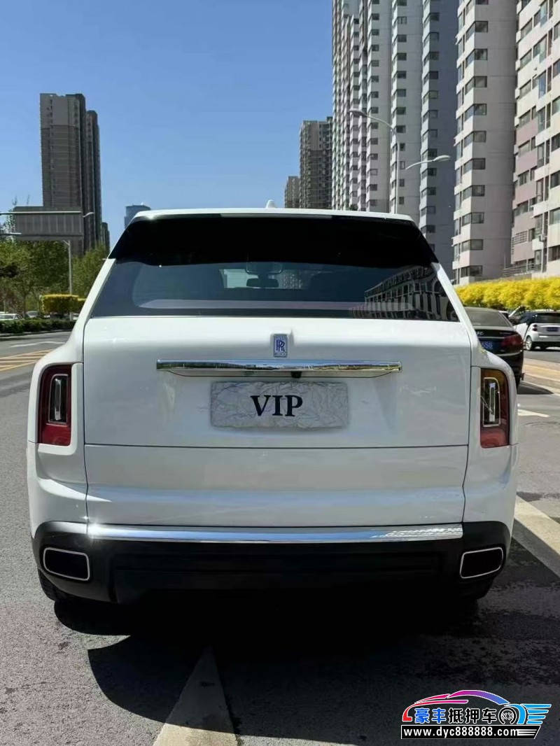 23年劳斯莱斯库里南轿车抵押车出售