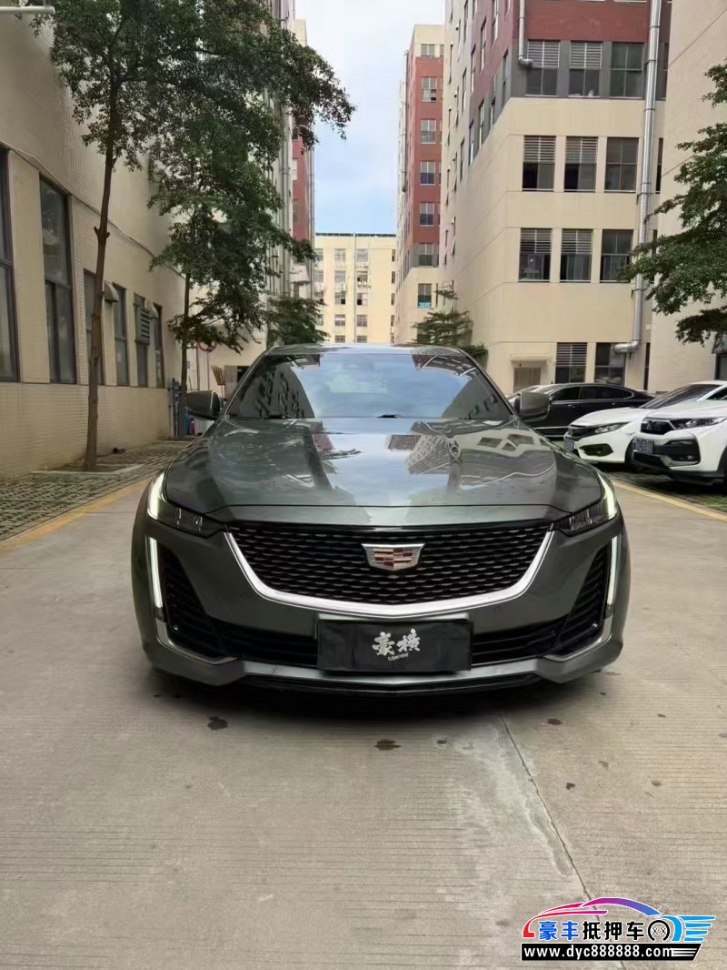 22年凯迪拉克CT5轿车抵押车出售