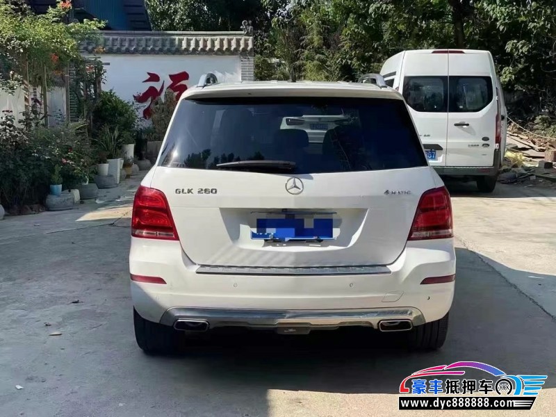 16年奔驰GLK轿车抵押车出售