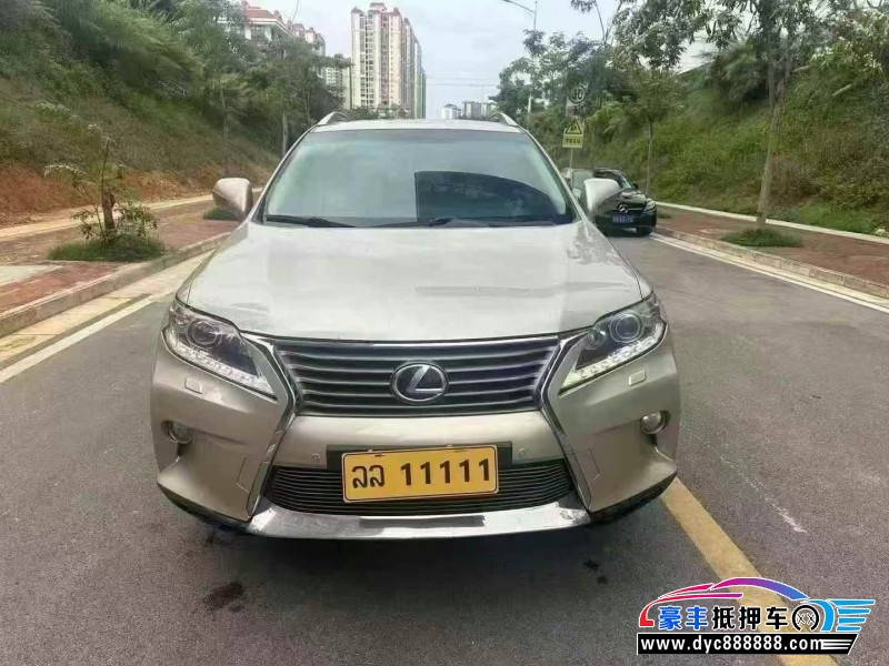 抵押车出售12年雷克萨斯RX轿车