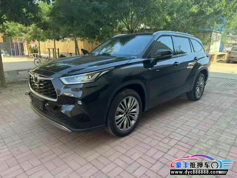 25年丰田汉兰达轿车抵押车出售