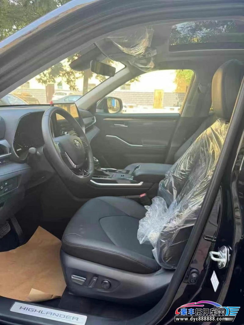 25年丰田汉兰达轿车抵押车出售