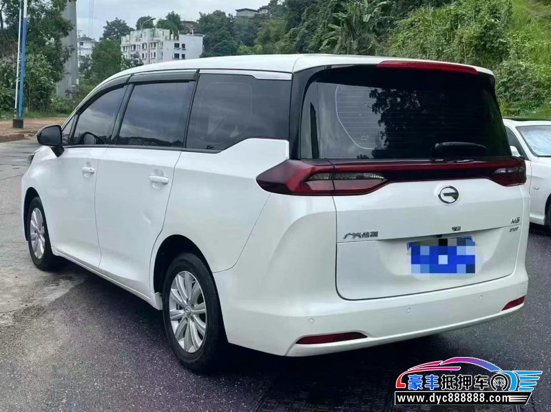 21年传祺m6轿车抵押车出售