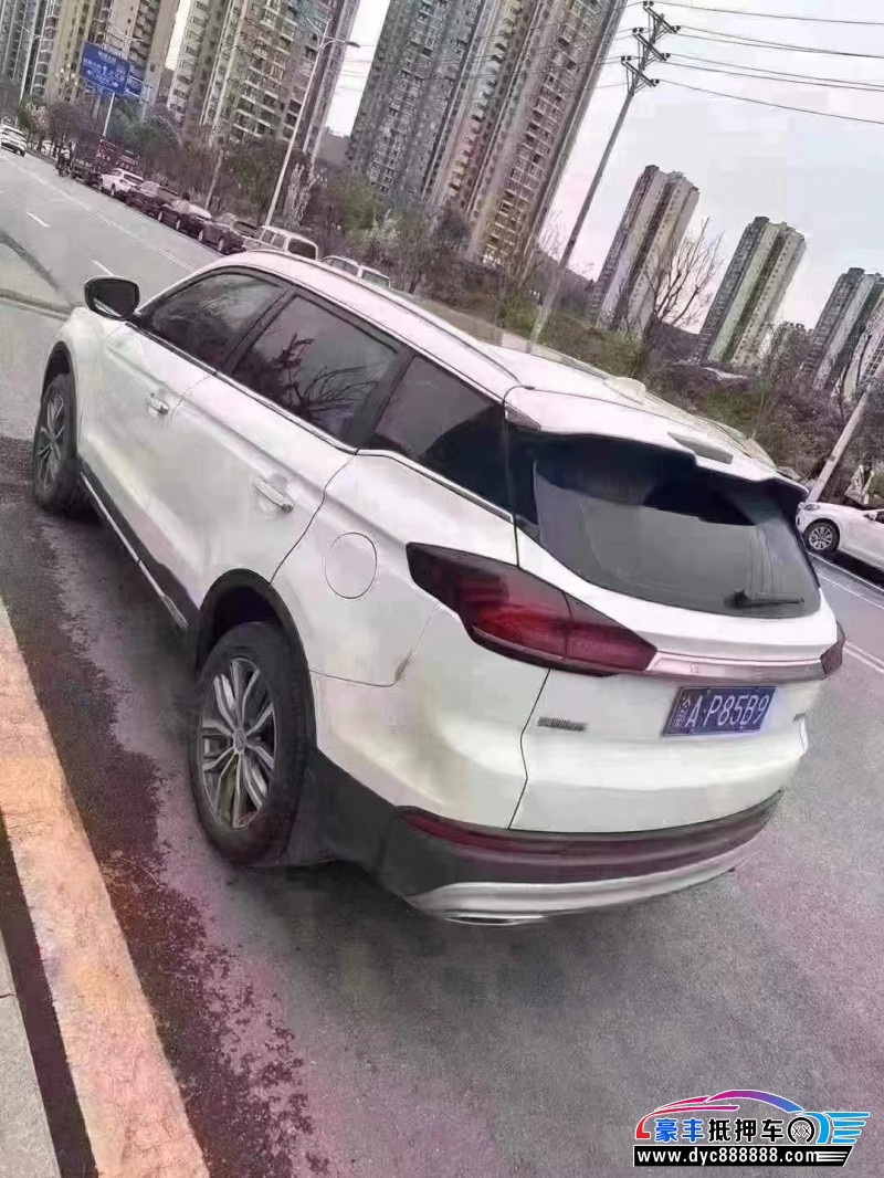 21年吉利博越轿车抵押车出售