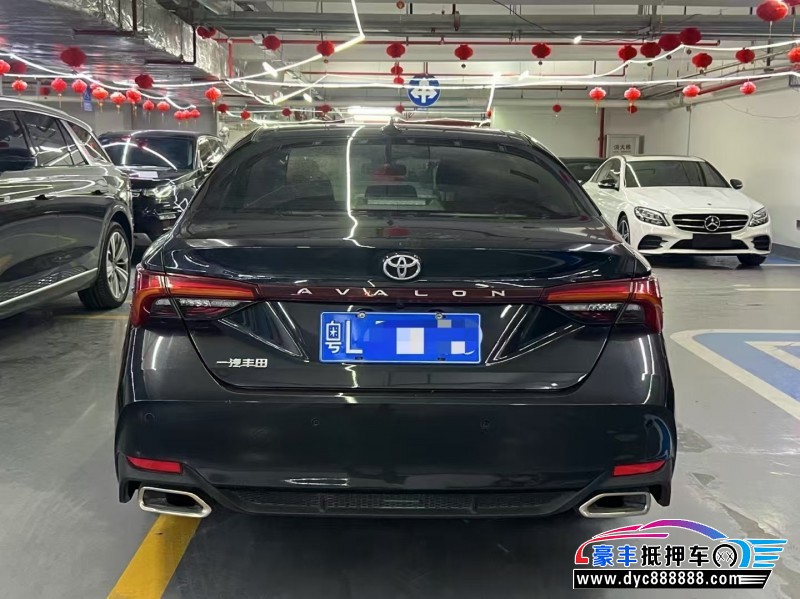 21年丰田亚洲龙轿车抵押车出售