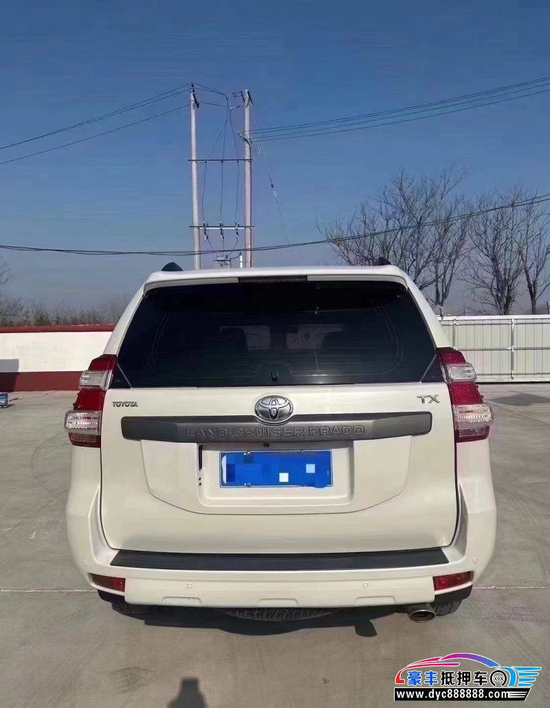 17年丰田普拉多（霸道）轿车抵押车出售