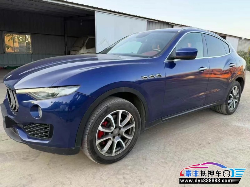 17年玛莎拉蒂Levante轿车抵押车出售