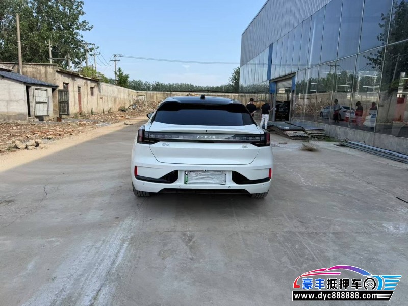 23年极氪001轿车抵押车出售