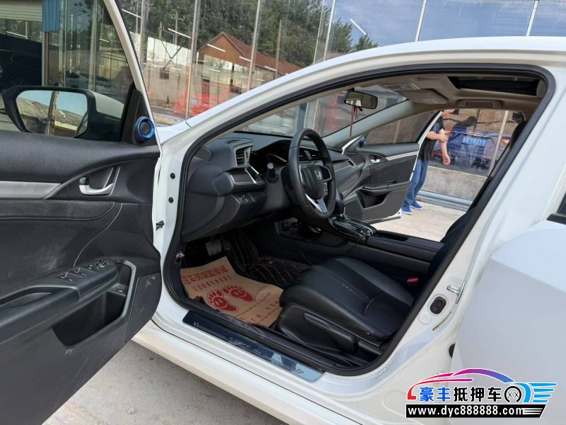 19年本田思域轿车抵押车出售