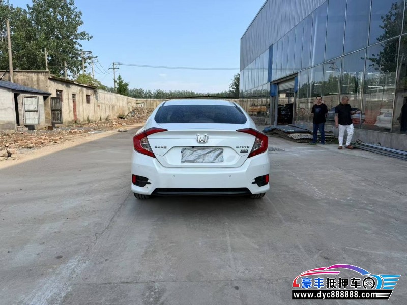 19年本田思域轿车抵押车出售