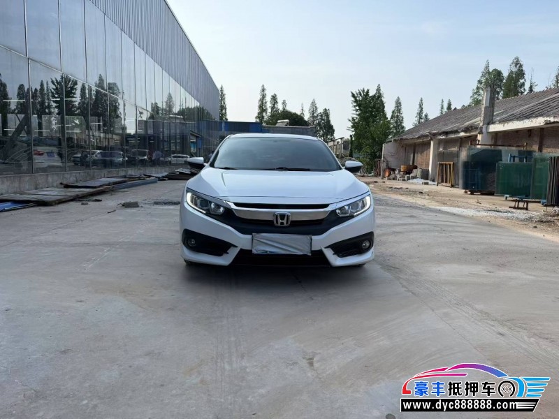 19年本田思域轿车抵押车出售