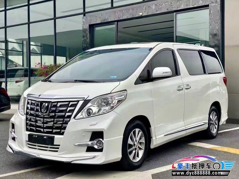 11年丰田埃尔法轿车抵押车出售