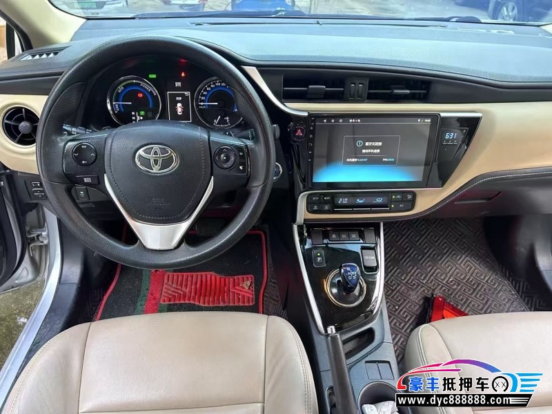 18年丰田雷凌轿车抵押车出售