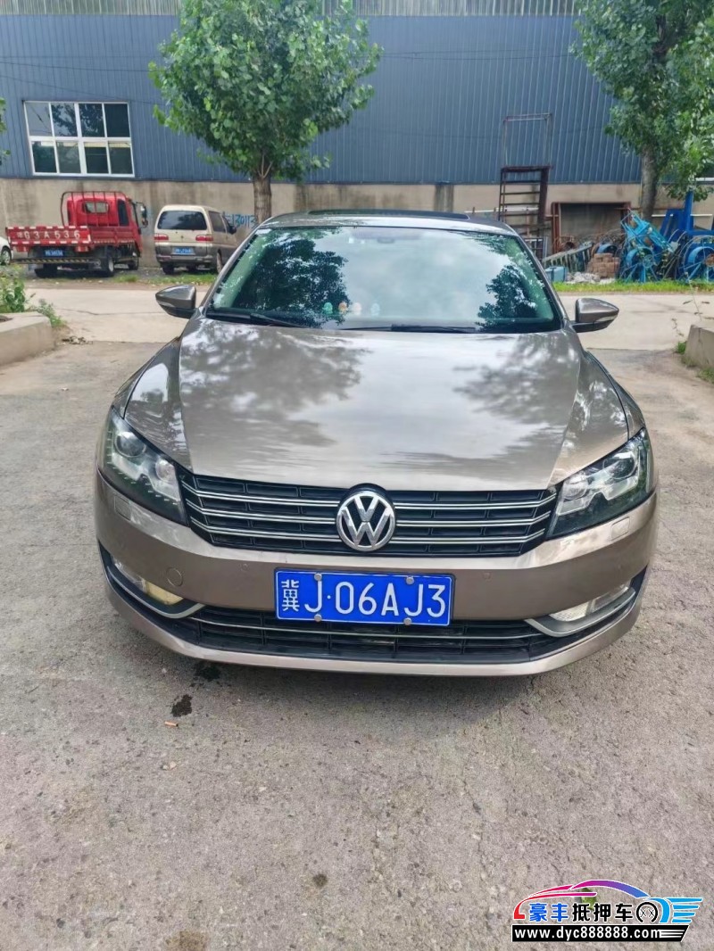 12年大众帕萨特轿车抵押车出售
