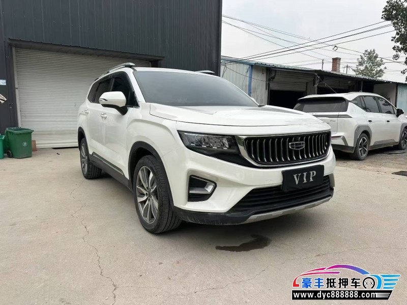 21年吉利豪越轿车抵押车出售