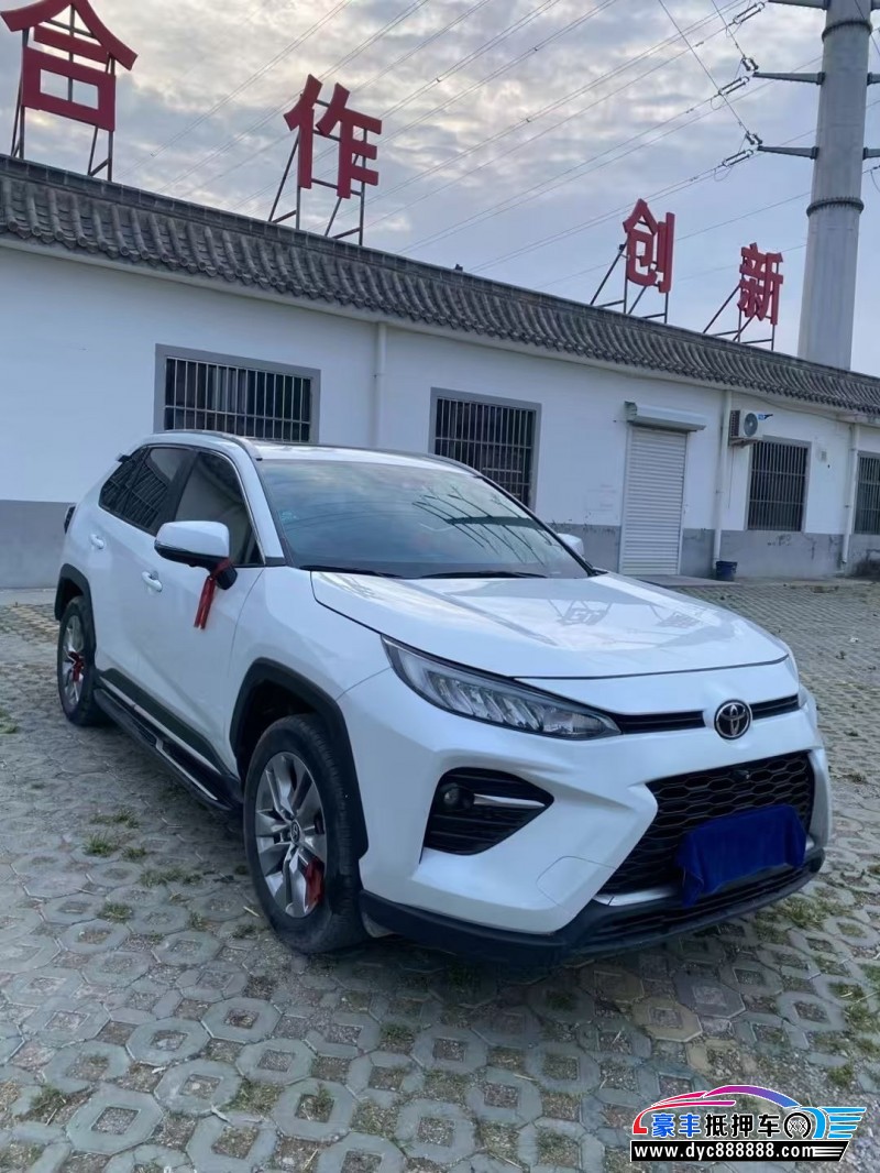 22年丰田威兰达轿车抵押车出售