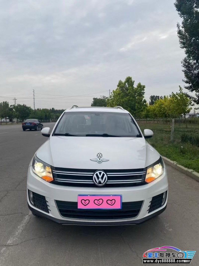 17年大众途观轿车抵押车出售