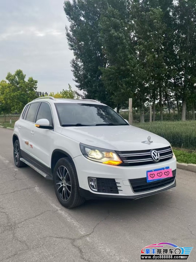 17年大众途观轿车抵押车出售