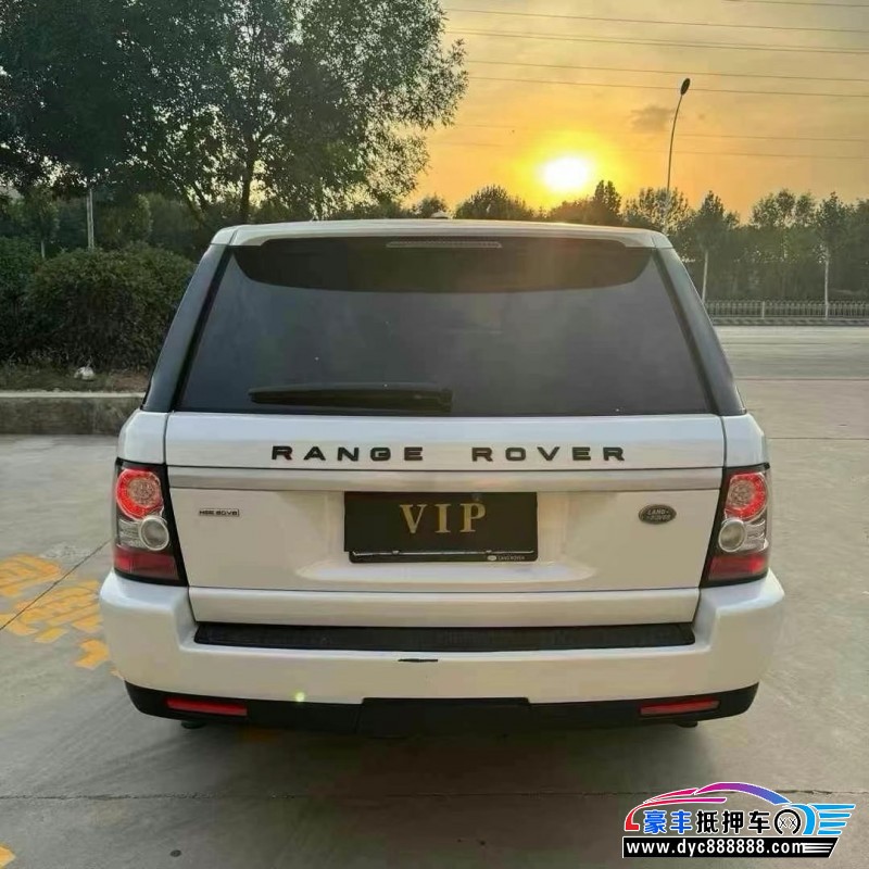 12年路虎揽胜运动轿车抵押车出售