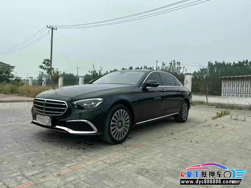 21年奔驰E轿车抵押车出售