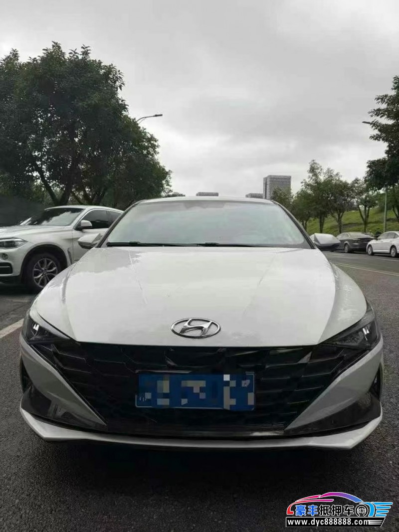 23年现代伊兰特轿车抵押车出售