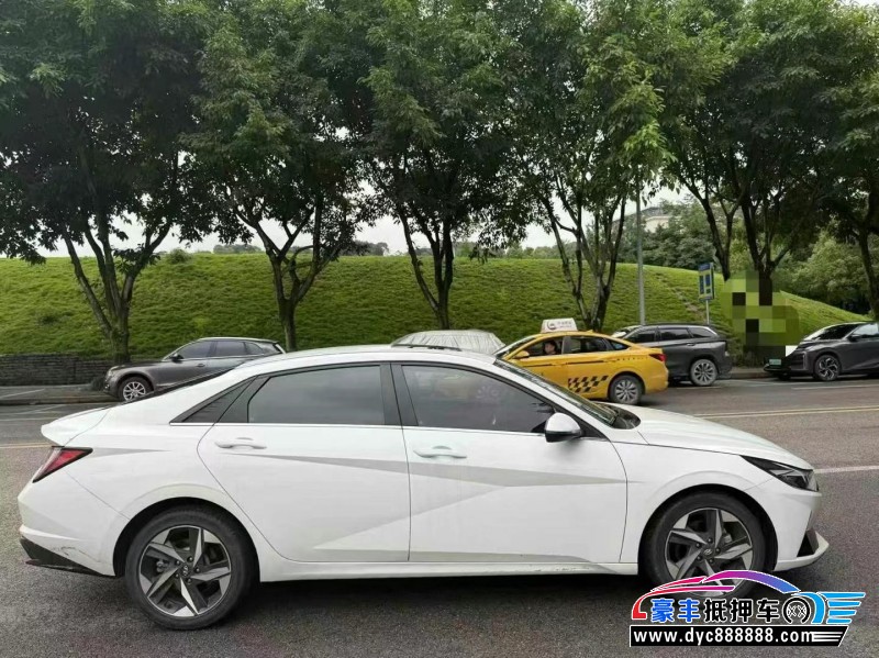 23年现代伊兰特轿车抵押车出售