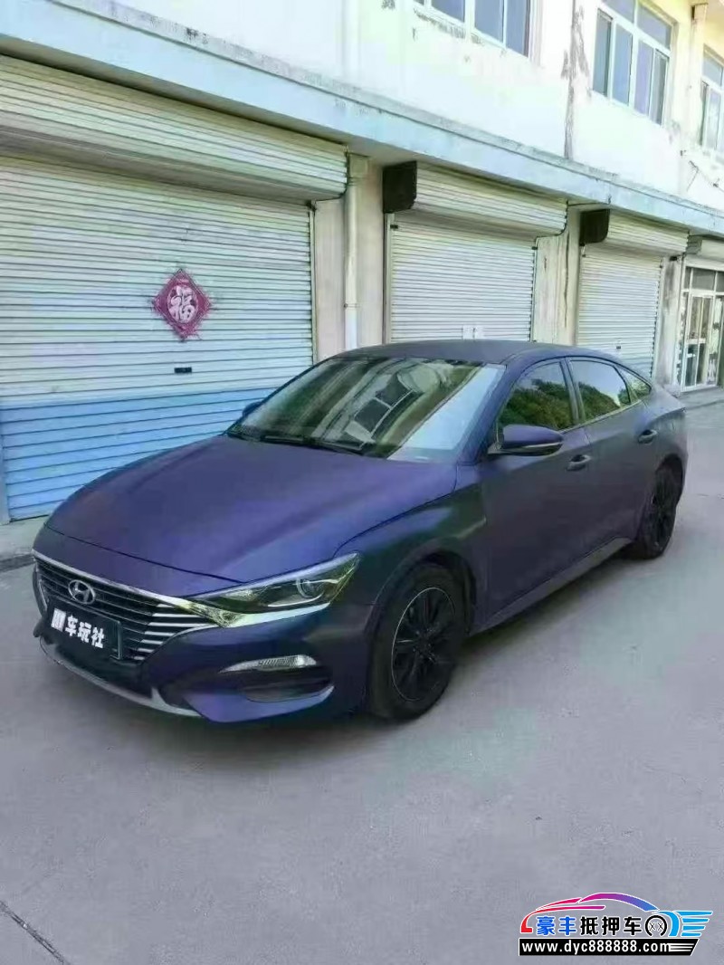 19年现代菲斯塔轿车抵押车出售