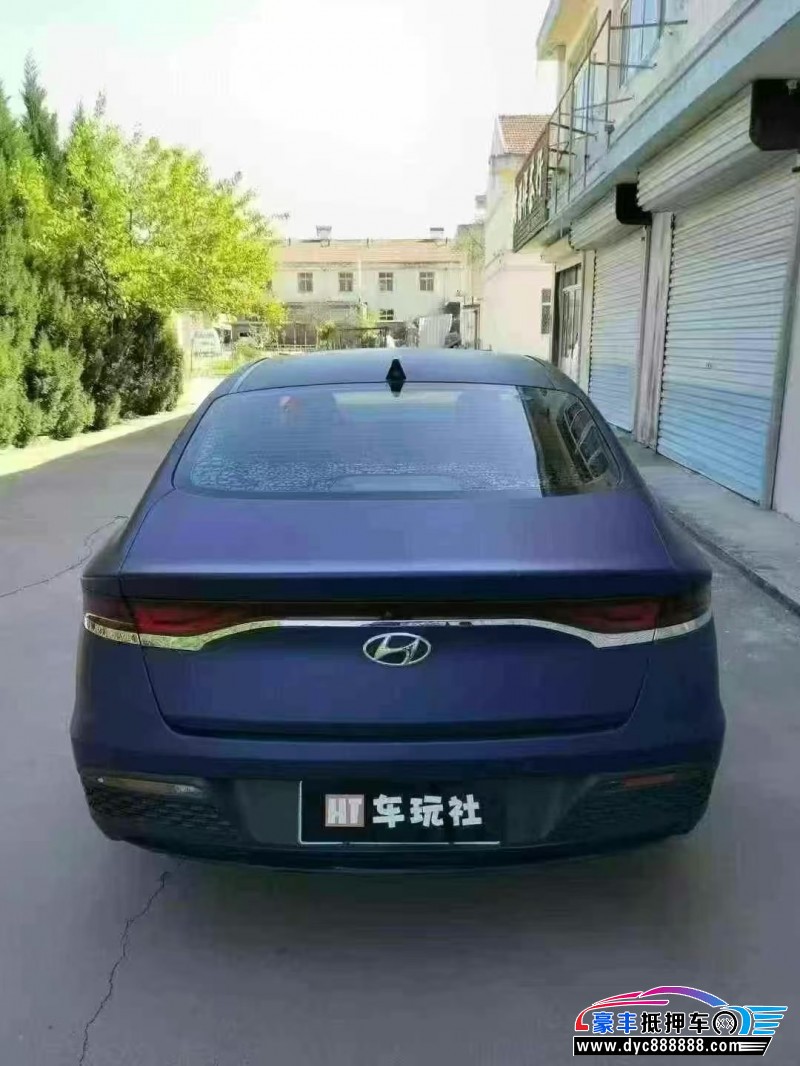 19年现代菲斯塔轿车抵押车出售