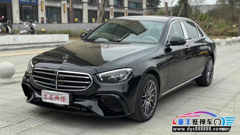 22年奔驰E轿车抵押车出售