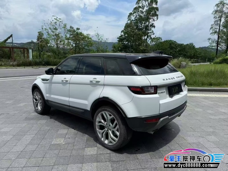 18年路虎揽胜极光轿车抵押车出售