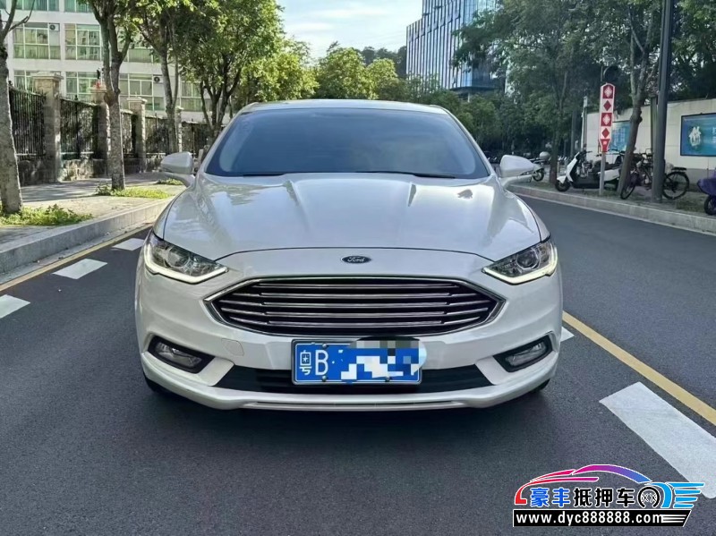 18年福特蒙迪欧轿车抵押车出售