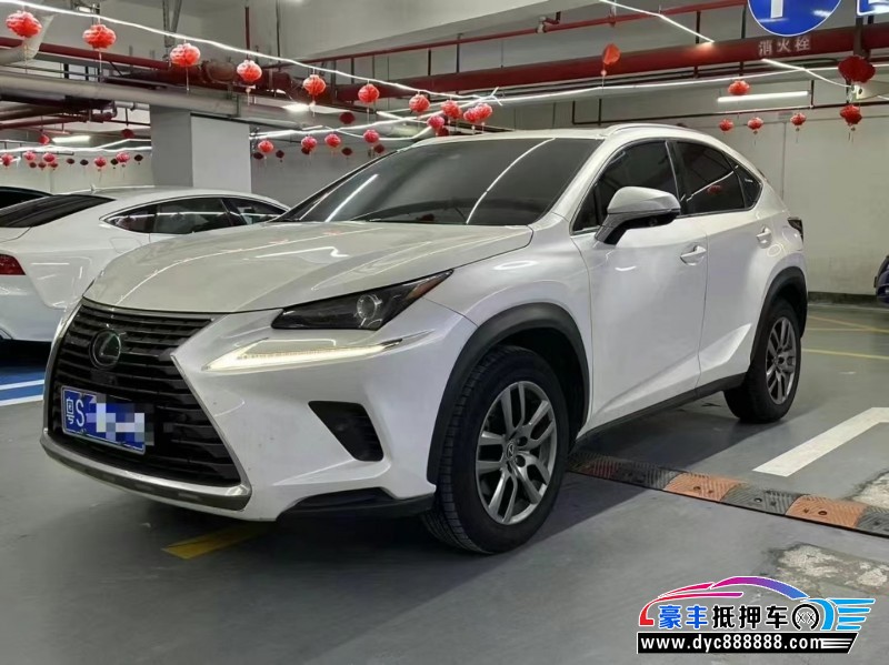 18年雷克萨斯NX轿车抵押车出售