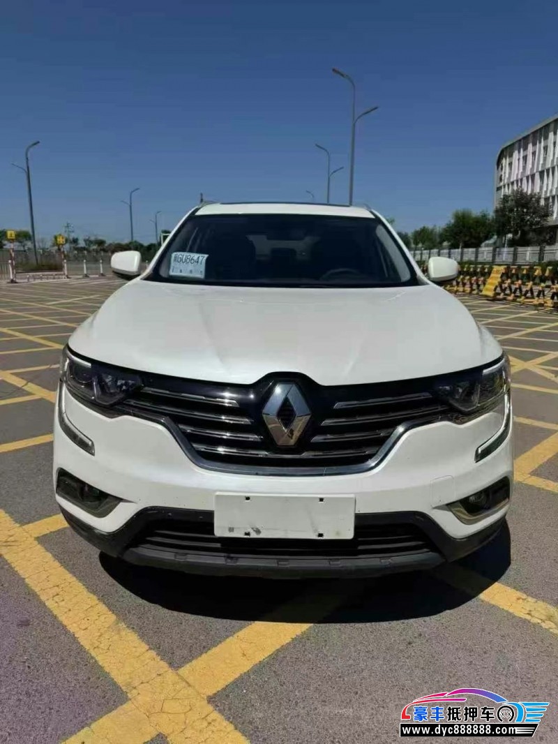 18年雷诺科雷傲轿车抵押车出售