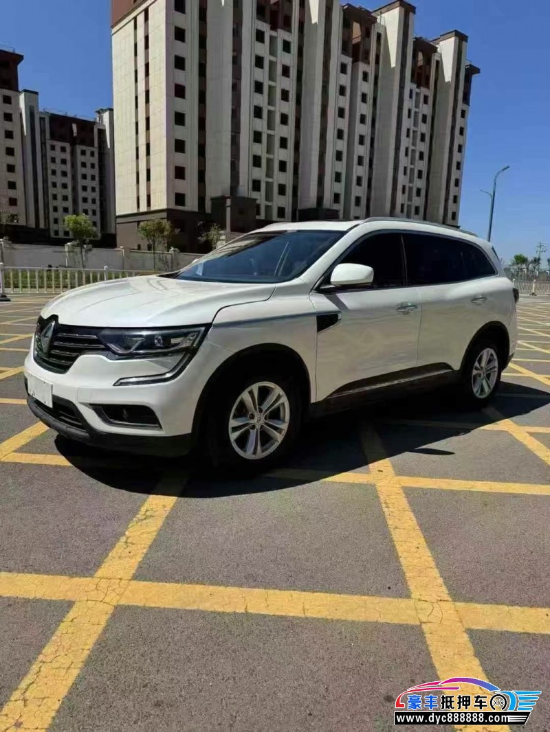 18年雷诺科雷傲轿车抵押车出售