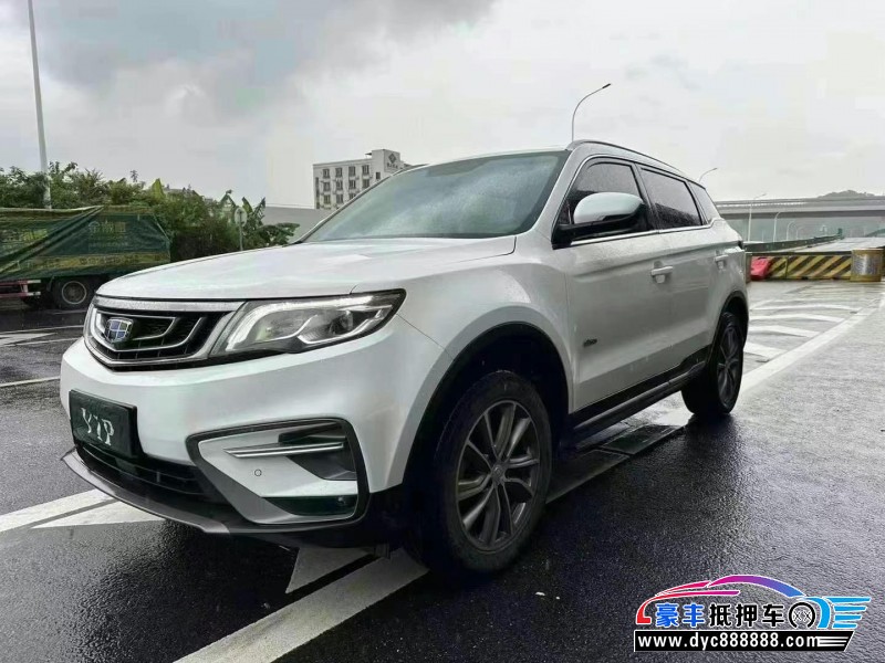 19年吉利博越SUV抵押车出售