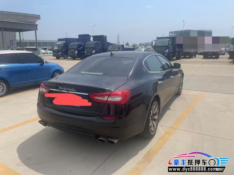 14年玛莎拉蒂总裁轿车抵押车出售