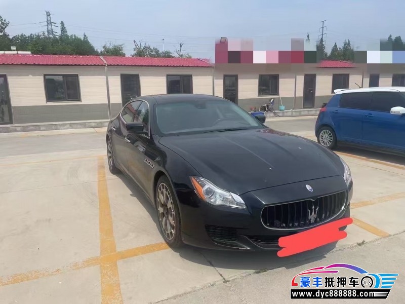 14年玛莎拉蒂总裁轿车抵押车出售
