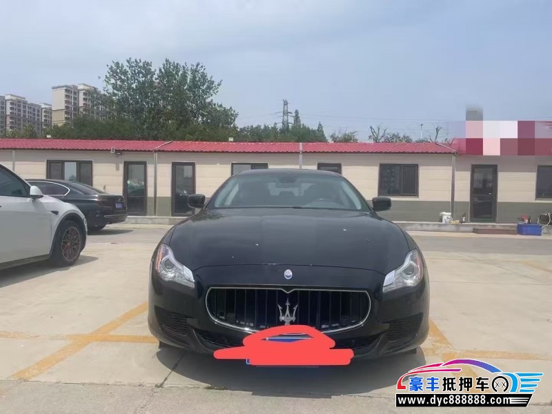 14年玛莎拉蒂总裁轿车抵押车出售