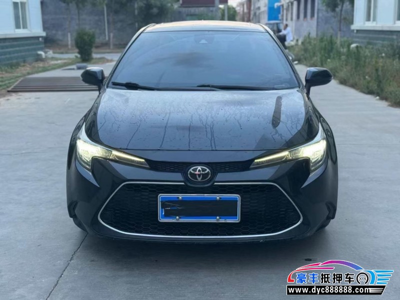 20年丰田雷凌轿车抵押车出售