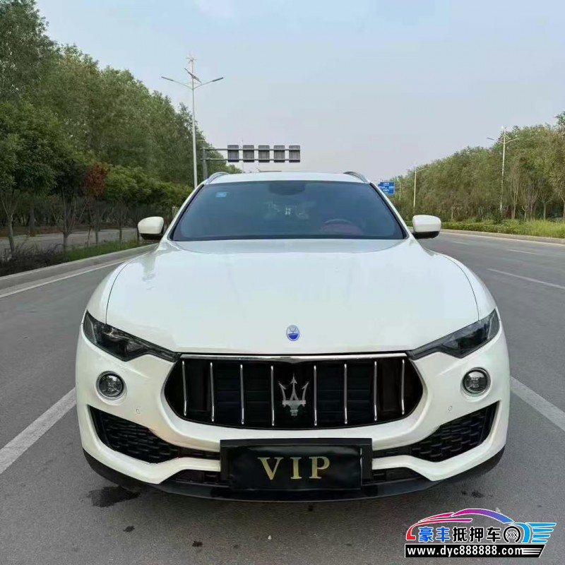 18年玛莎拉蒂莱万特轿车抵押车出售