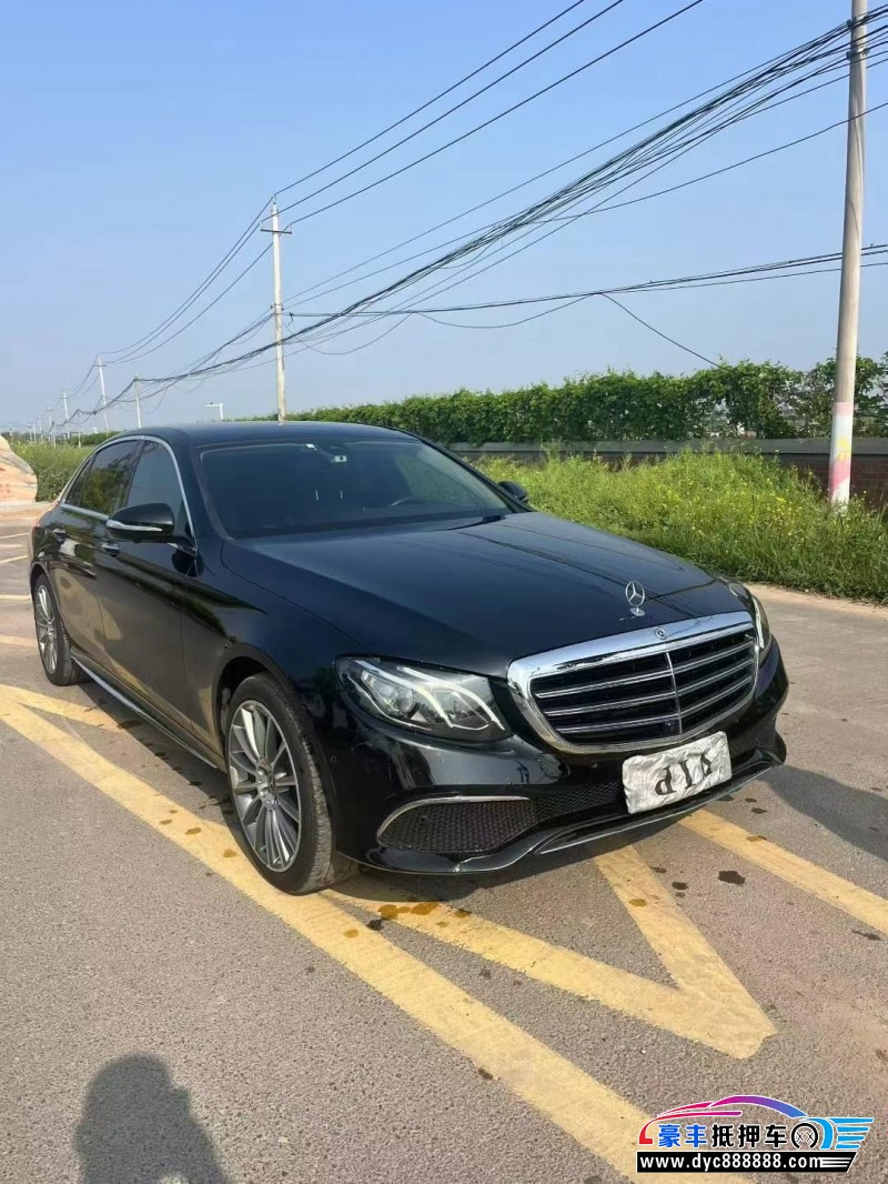 19年奔驰E轿车抵押车出售