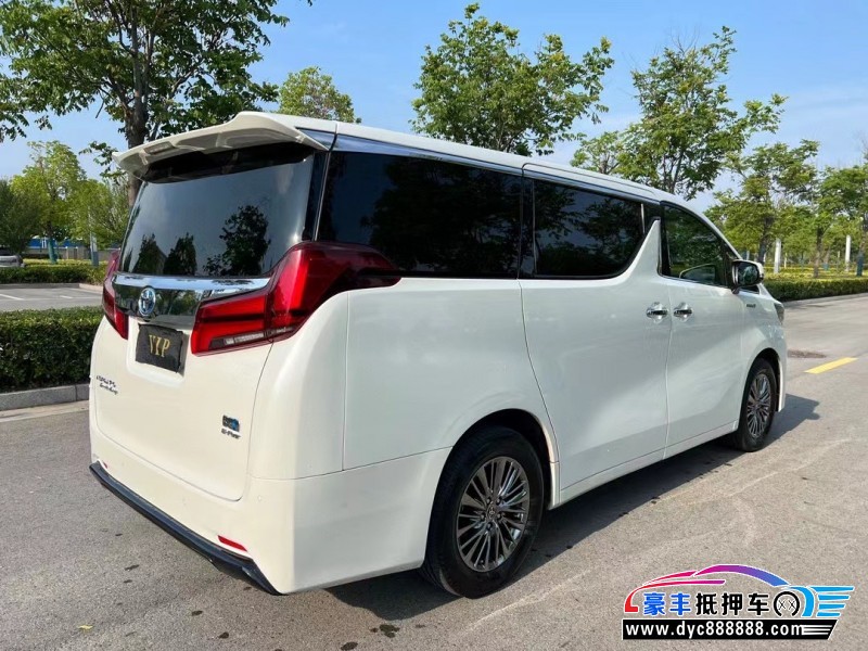 21年丰田埃尔法轿车抵押车出售