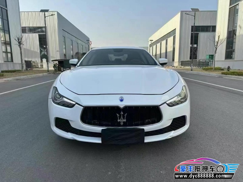 17年玛莎拉蒂Ghibli轿车抵押车出售