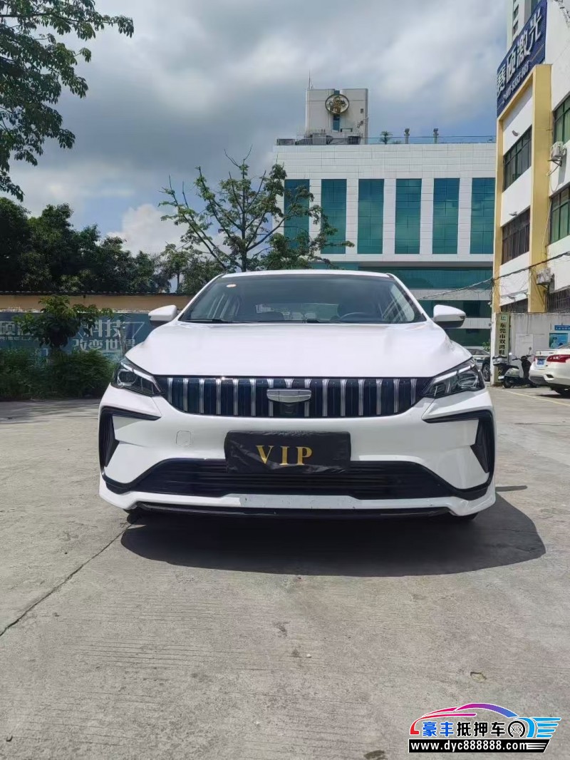 24年吉利缤瑞轿车抵押车出售