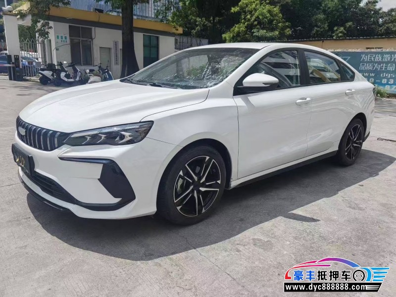 24年吉利缤瑞轿车抵押车出售