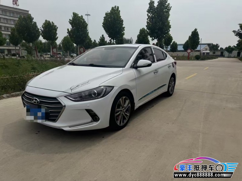 16年现代领动轿车抵押车出售